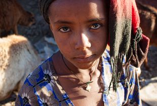 You talk to me with your eyes. Ethiopian Women Portraits I