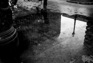 BnW puddle