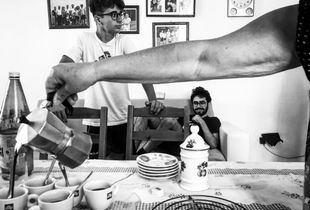 The Any Day- post lunch caffe and dish washing