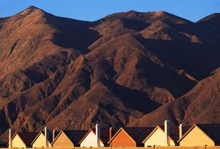 Row of roofs