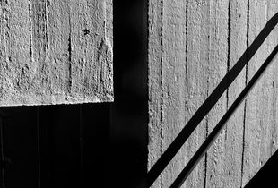 Shadows on concrete