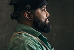 Anthony Ramirez, reborn welder and artist. Vallejo, CA
