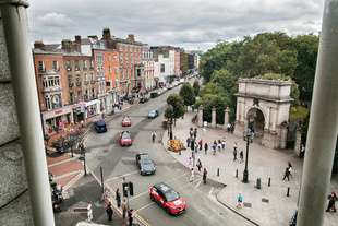 from Stephen's Green Shopping Centre