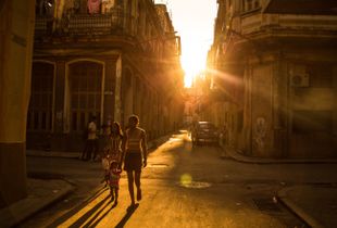 Tramonto all'Havana