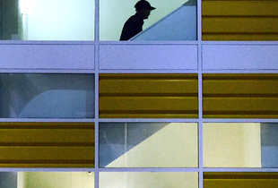Hotel staircase