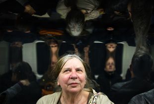 Strange people on the London tube