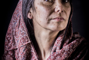 Woman with kerchief