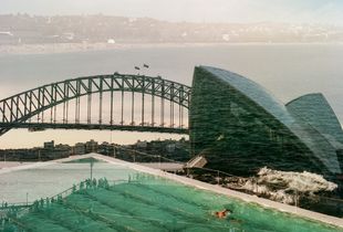 'Overflow' Double Exposure on medium format film
