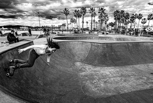 Wind In Her Hair, Venice Beach, California, 2022