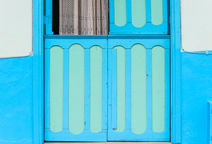 Blue Front Door