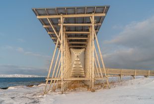 Peter Zumthor & Louise Bourgeois, Steilneset  Memorial, End View