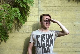 Man in the T-shirt