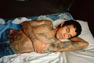 Tony in Bed