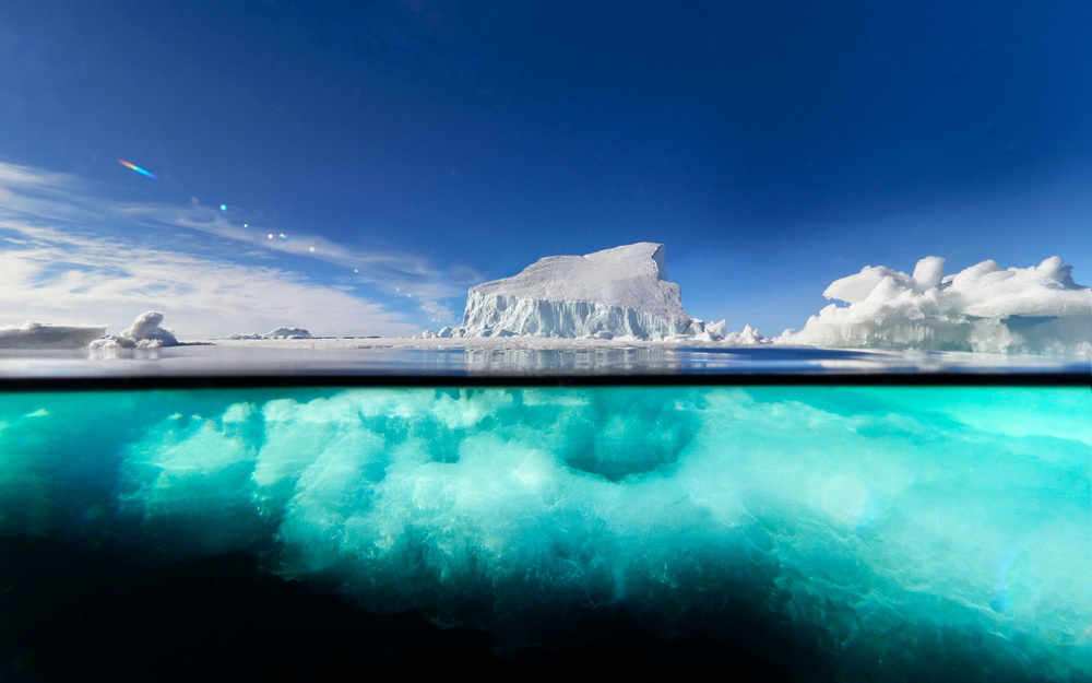 2/3 Below The Arctic Ocean Horizon Line