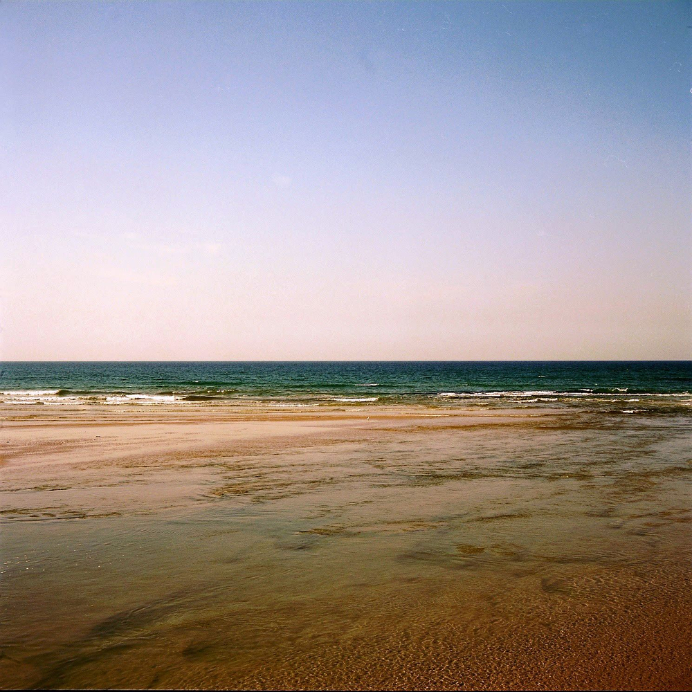 Lens camera seascapes