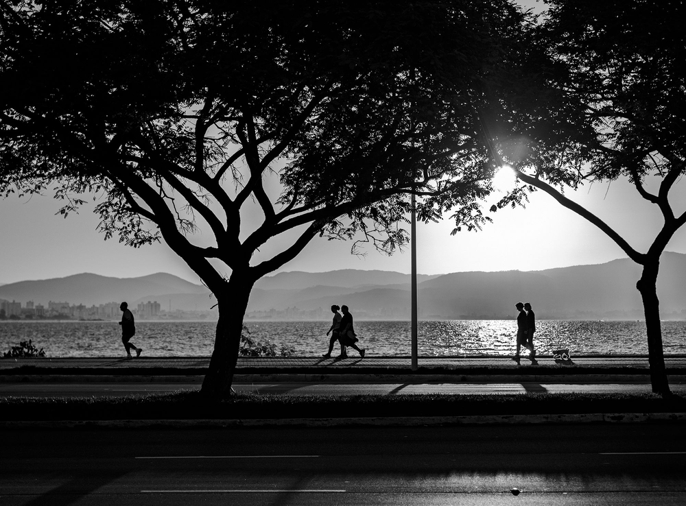 Light human presence.