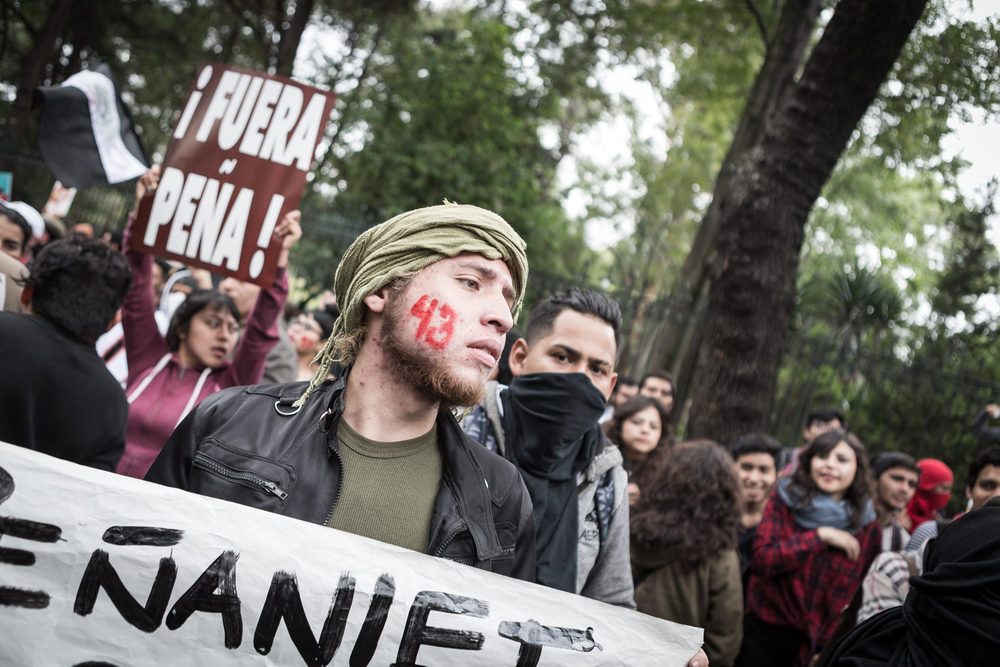 Ayotzinapa Protest