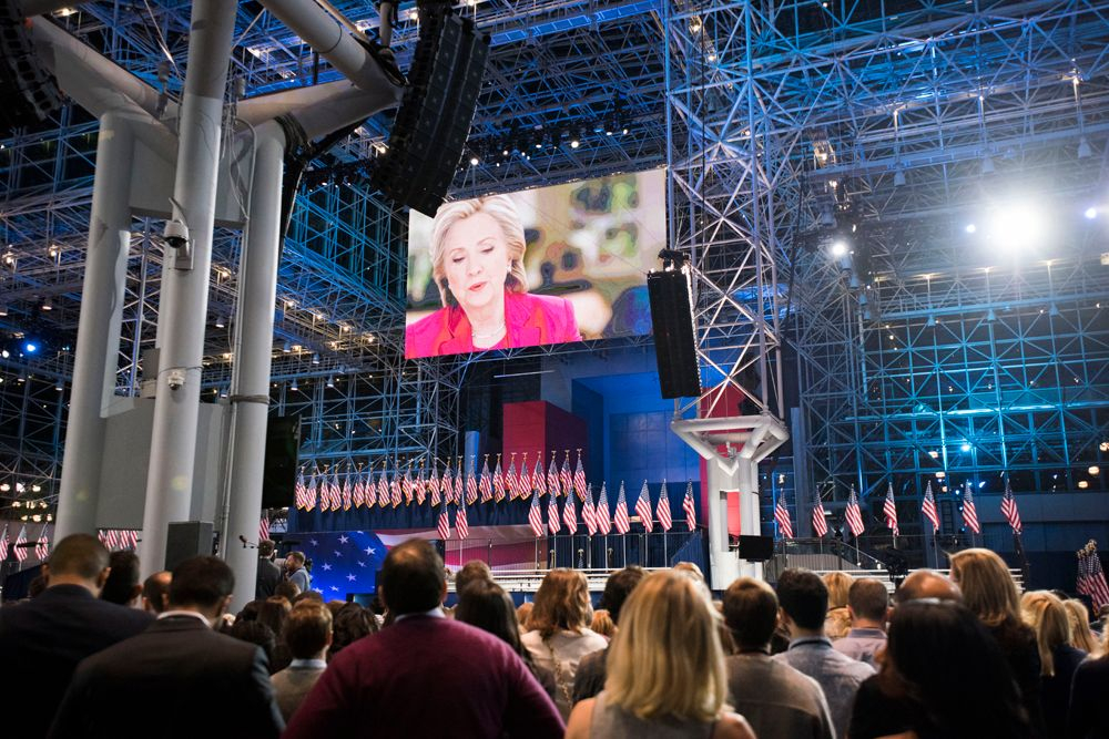 Hilary Clinton's Horrible Night
