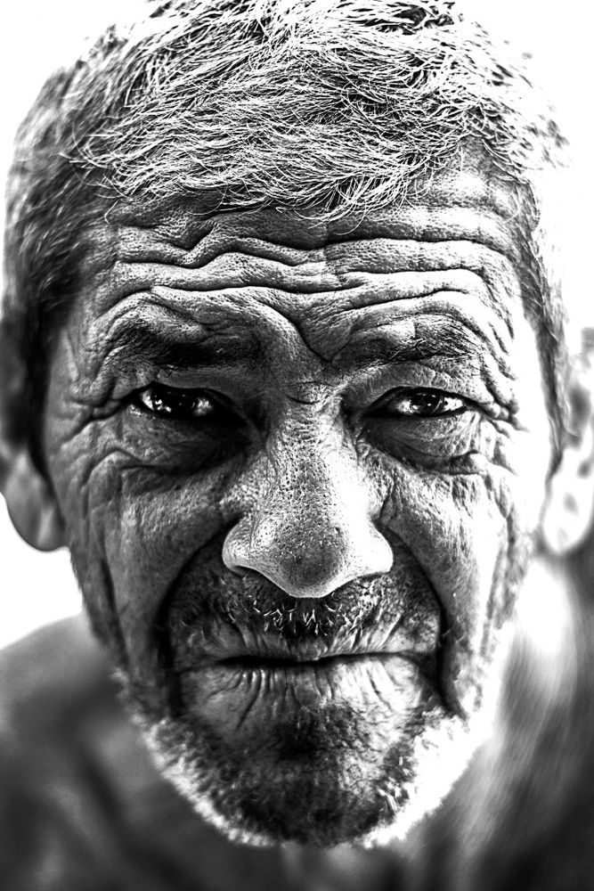 Street faces in Venezuela.