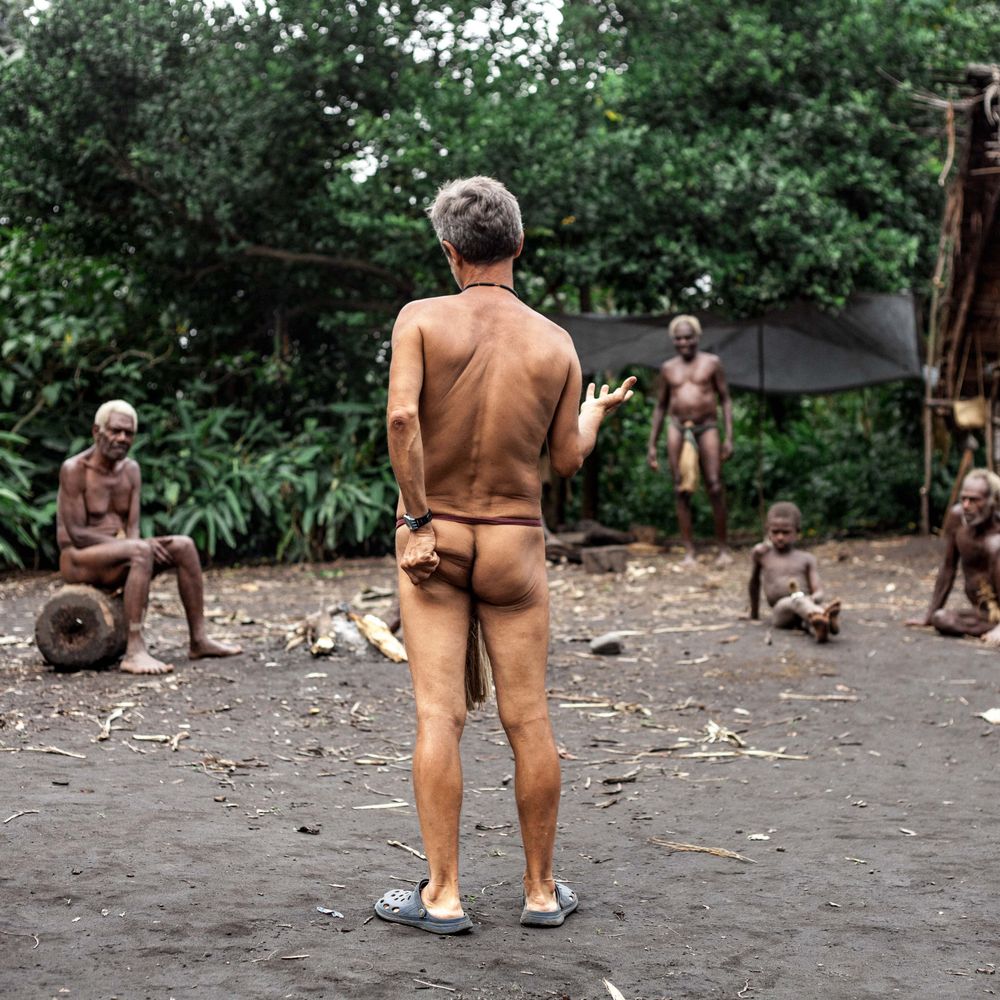 A village lost in the south pacific