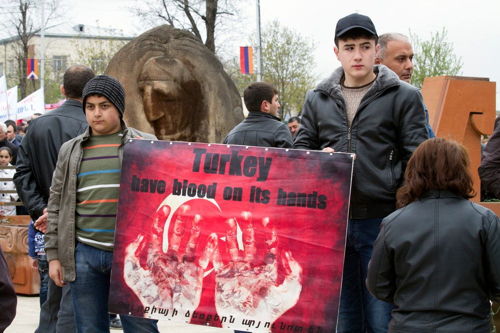 Commemmoration of the Armenian Genocide in Nagorno Karabach