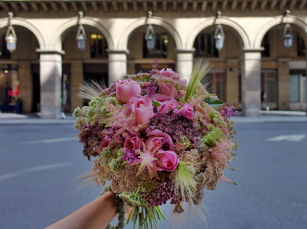 Flowers in my eyes.