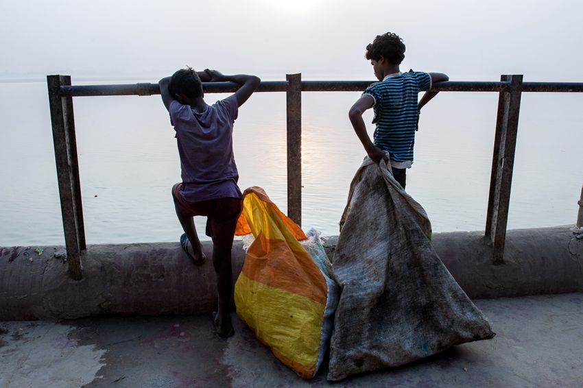 On the Banks of the Ganges
