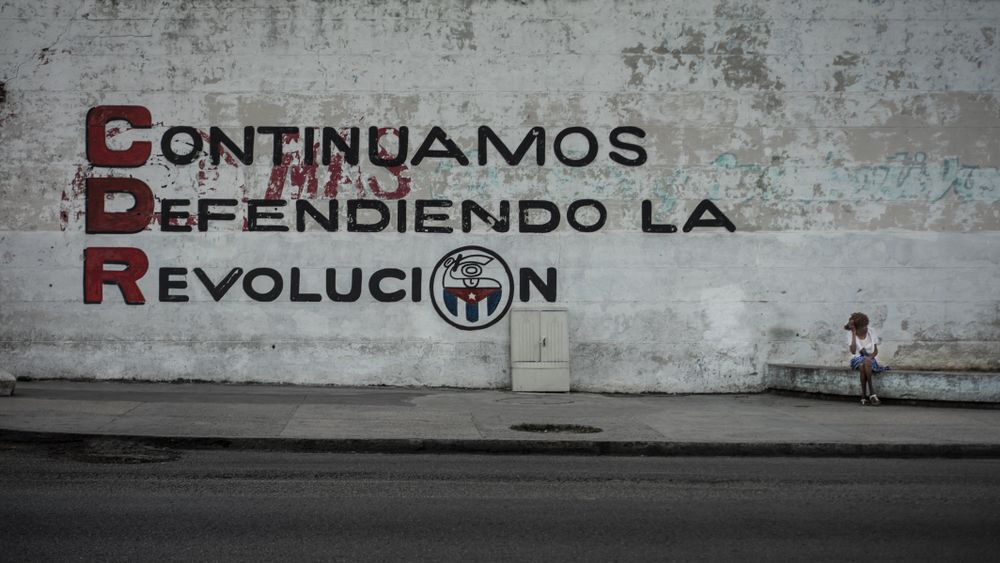 La Havana's tribute to Fidel Castro.