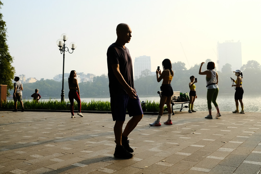Lake Rhythms: Embracing the Energy of Hanoi's Hoan Kiem Lake