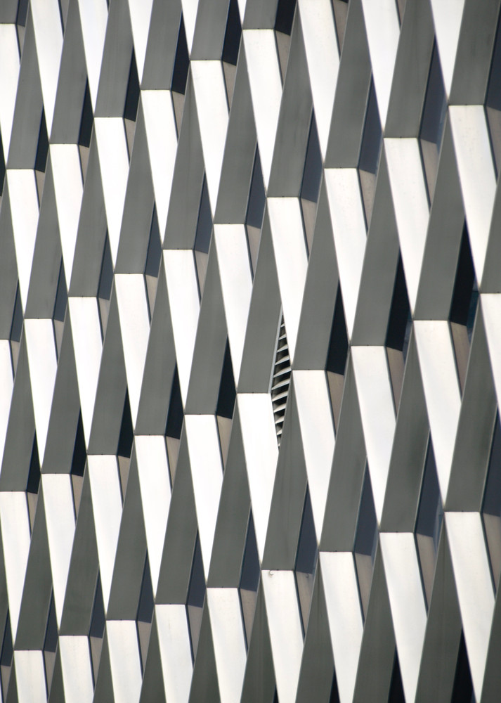 Black andWhite Shapes, Reflections, and Shadows