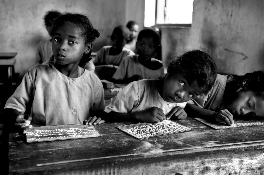 Madagascar B&W portraits