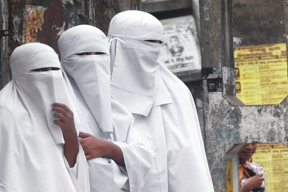 Menschen in Sri Lanka 