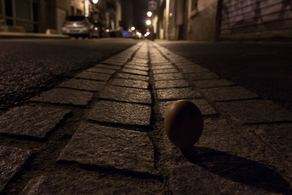 Ambulation of a confined egg 