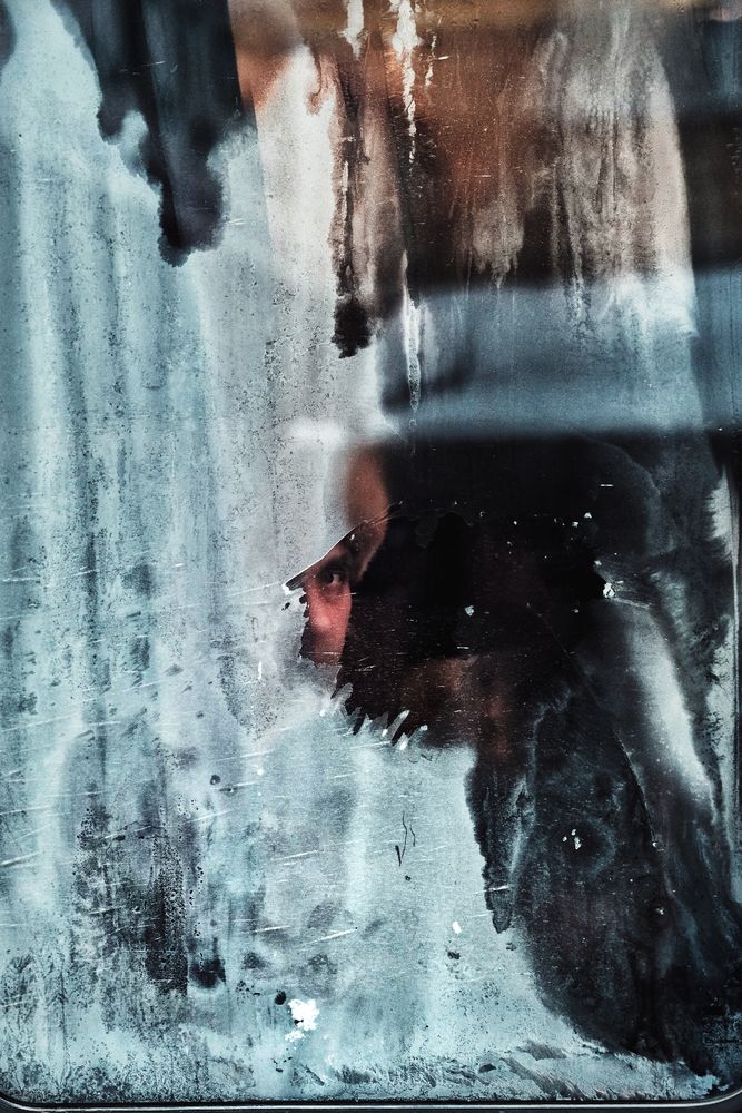 Kazahkstan. Bus Portraits