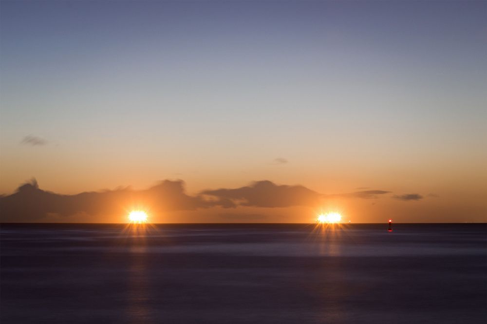 Oil Tanker Sunsets Hawai'i