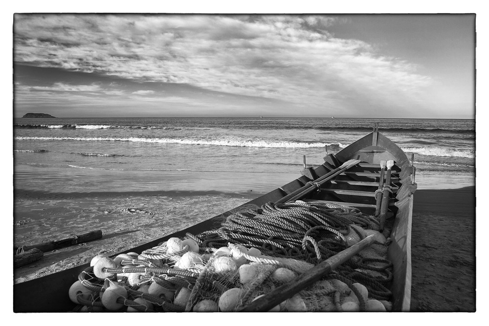 By the sea...