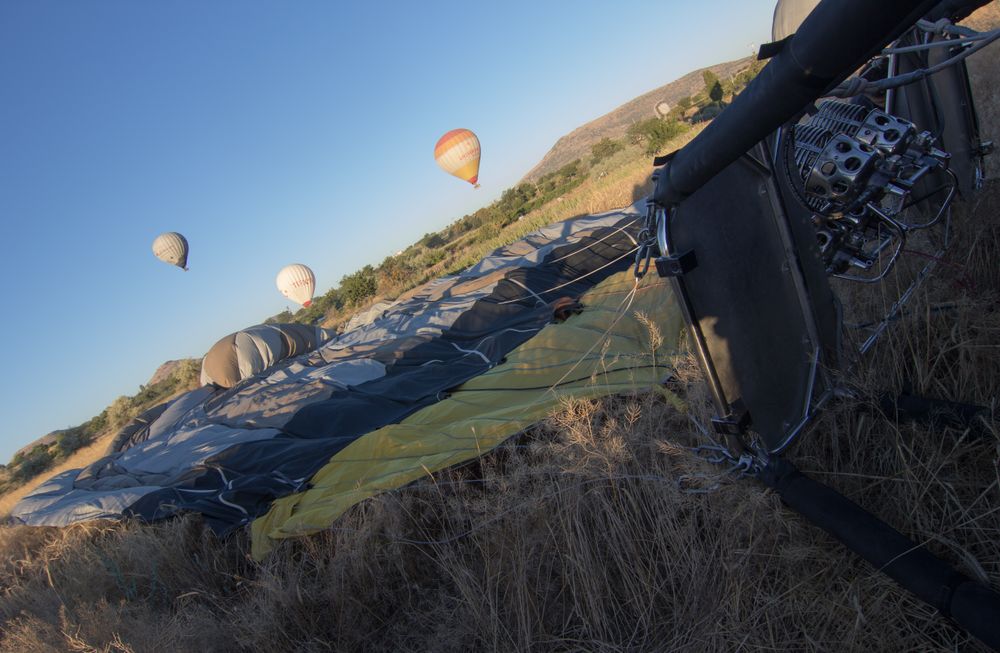 Baloon flight over Cappadocia