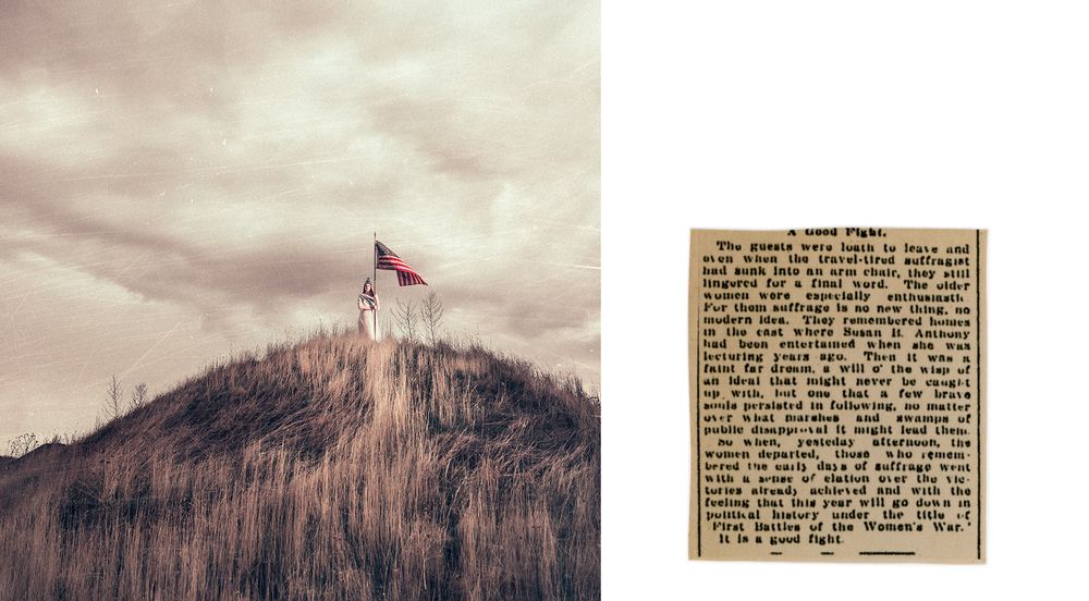 STANDING TOGETHER: Photographs of Inez Milholland's Final Campaign for Woman's Suffrage