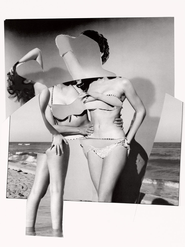 Black and White Photographic Collages and Rephotography