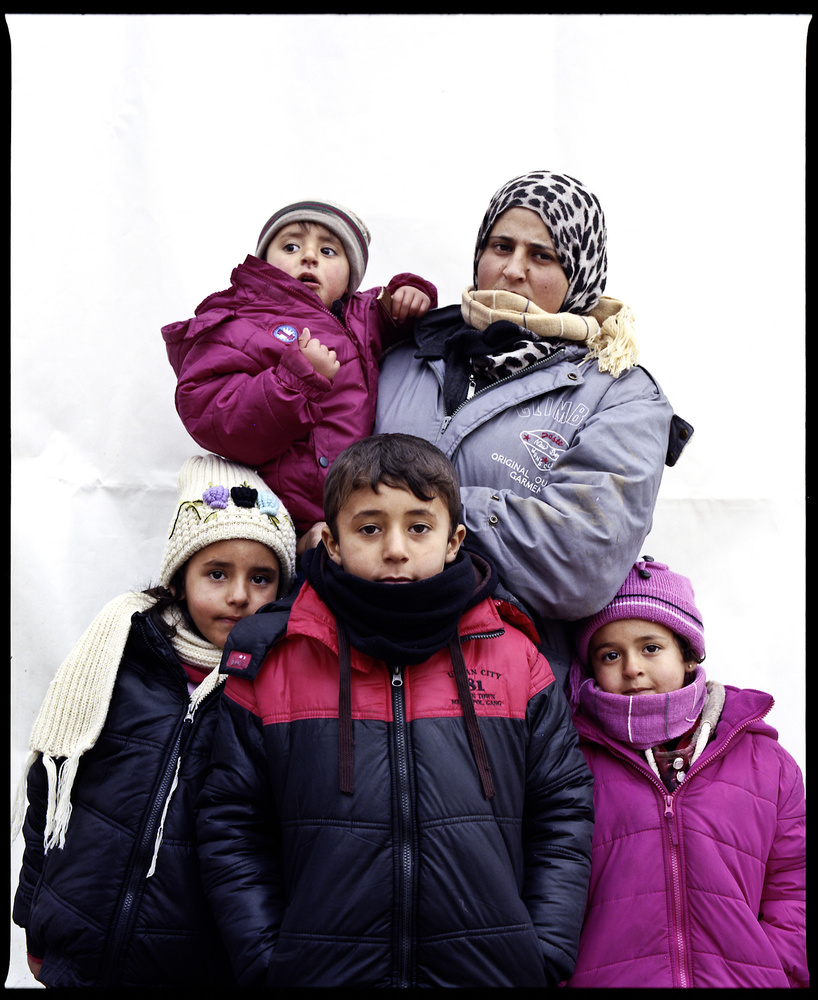 THE BALKAN ROUTE.  Portraits of migrants