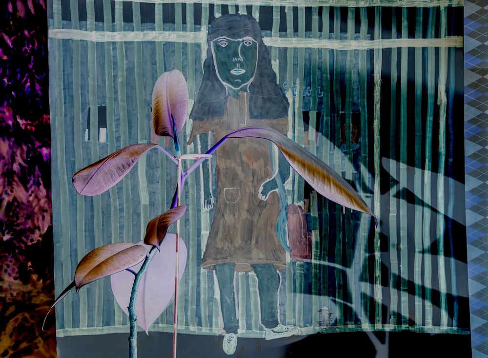 Imagined Lives: a child and a rubber plant