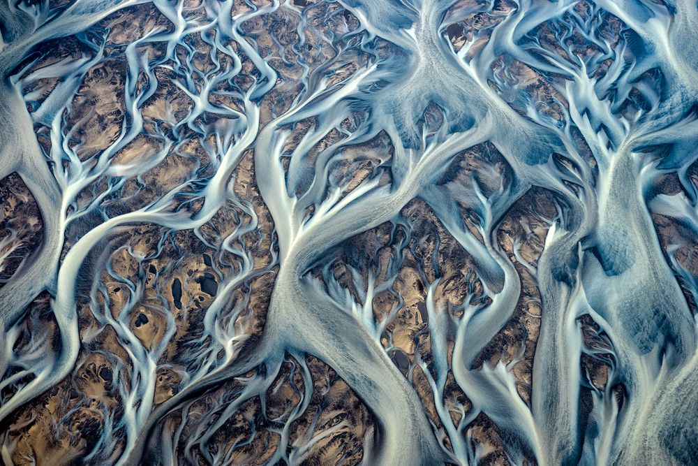 Iceland abstract