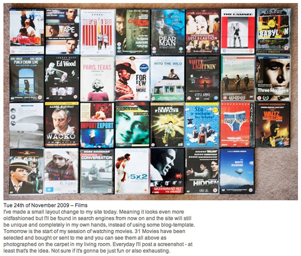 Films Recommended