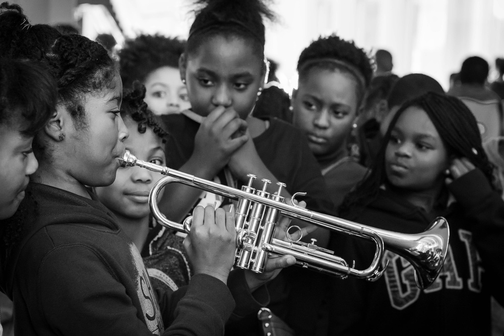 Introducing kids in 'at risk' schools to the Arts