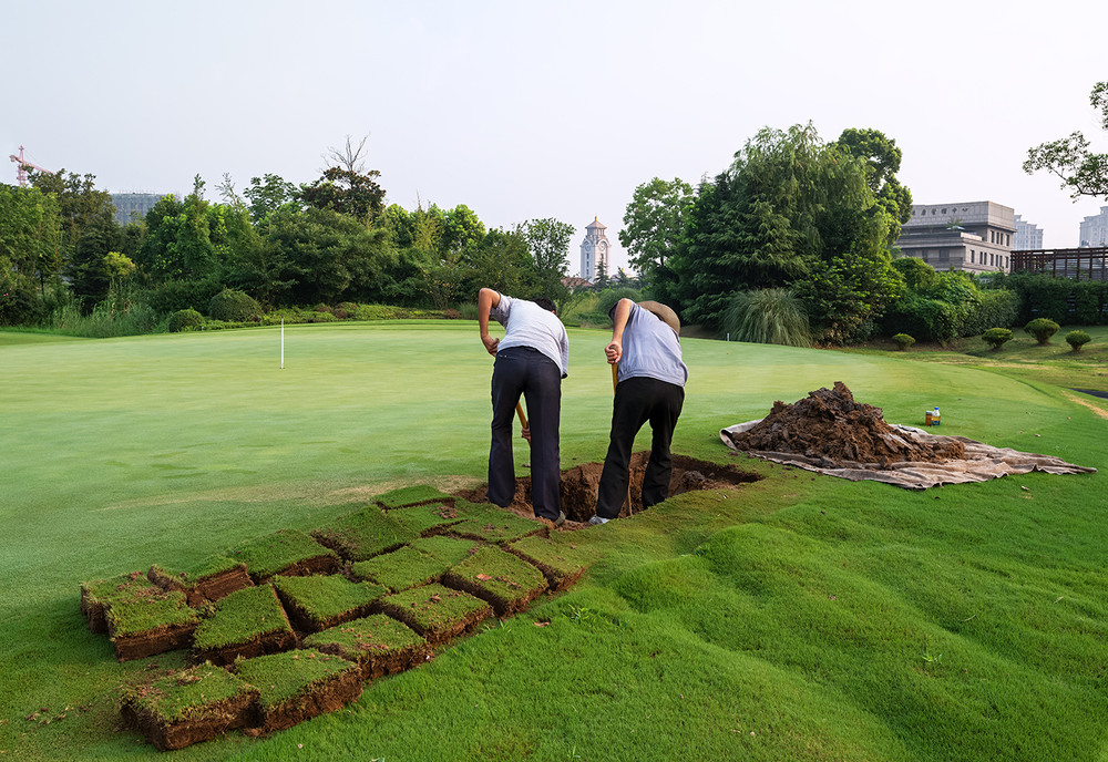 Shanghai, (Anting), 2016 / 2020. 40 x 60 Inches Archival Pigment Print © Daniel Postaer