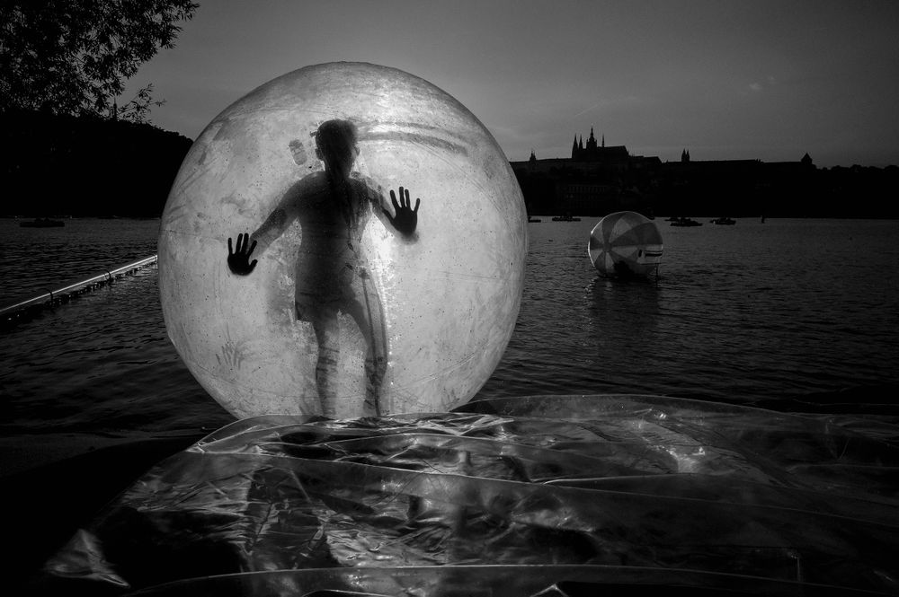 Somewhere in Prague downtown