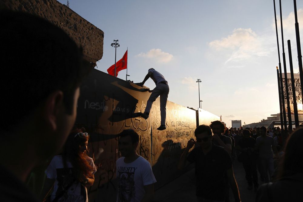 Unrest at Taxim's Gezi Park