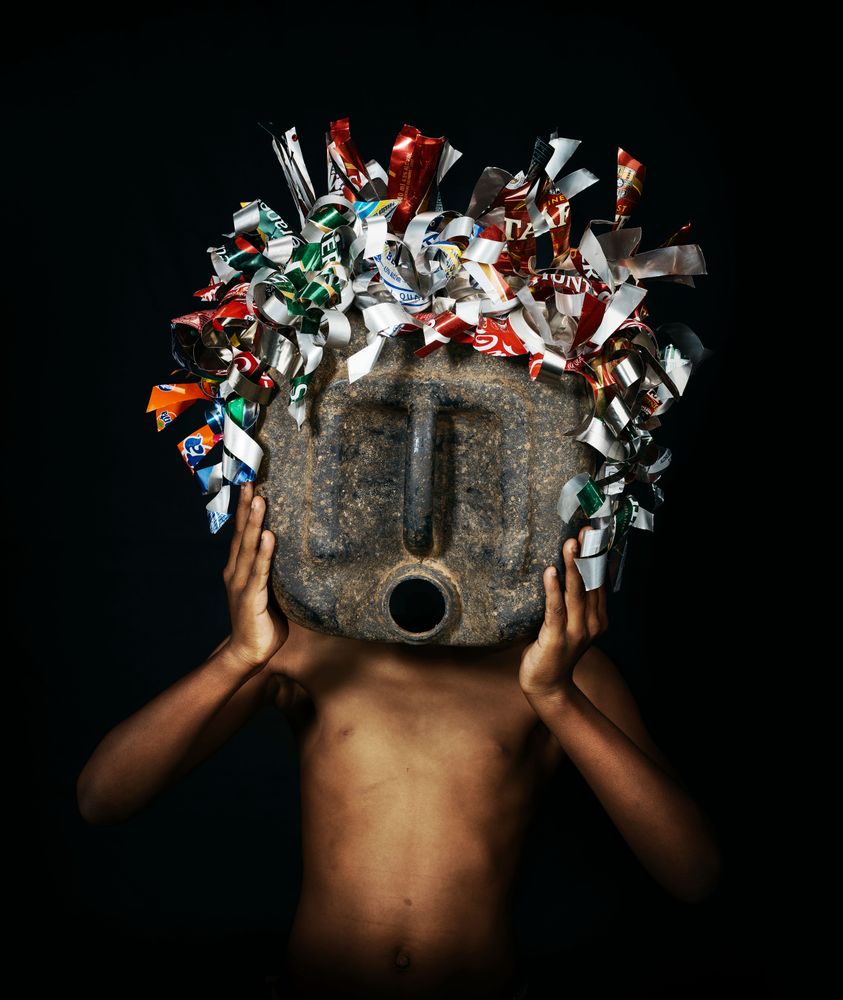 Shawn van Eeden Trash Masks LensCulture