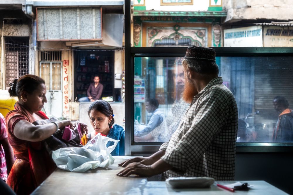 Le vie di Ahmedabad
