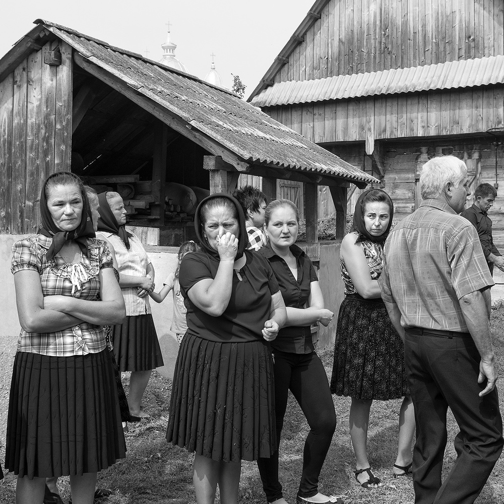 The shared suffering. Maramures (Romania).